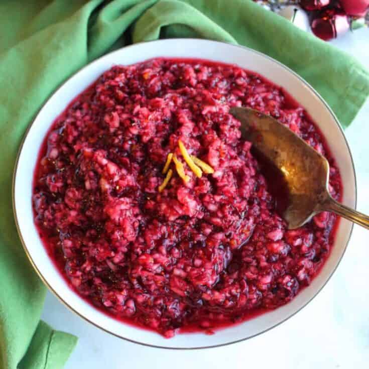 Image for Fresh Orange Cranberry Relish