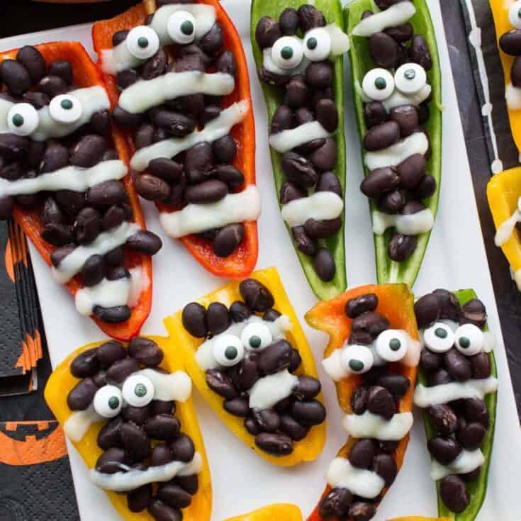 Image for Halloween Stuffed Mummy Peppers