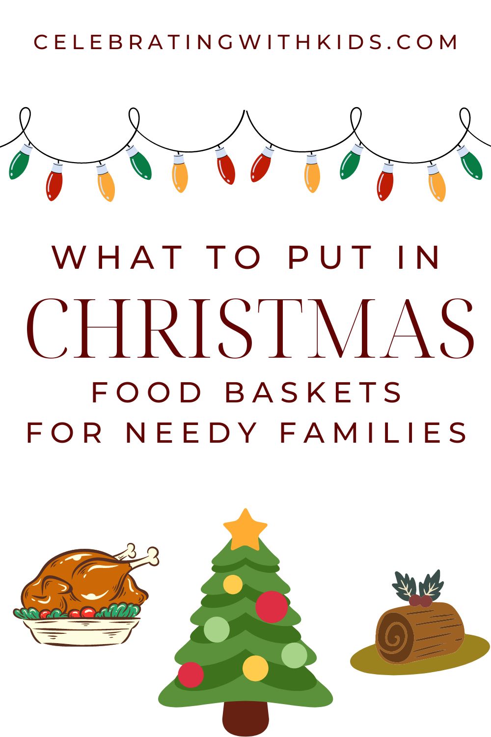 How to make Christmas food hampers for needy families