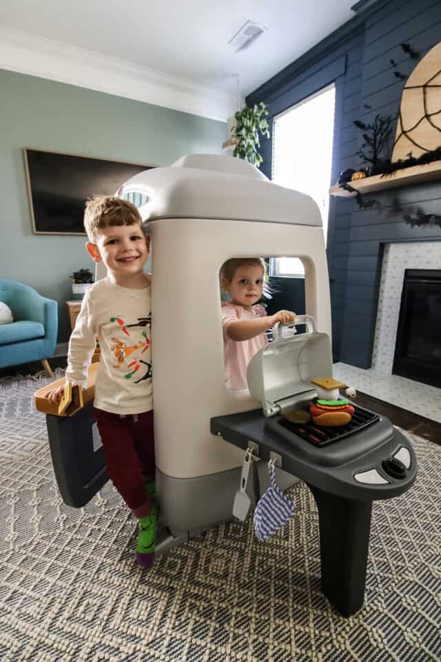 Step2 Adventure Camper Playhouse review - Celebrating with kids