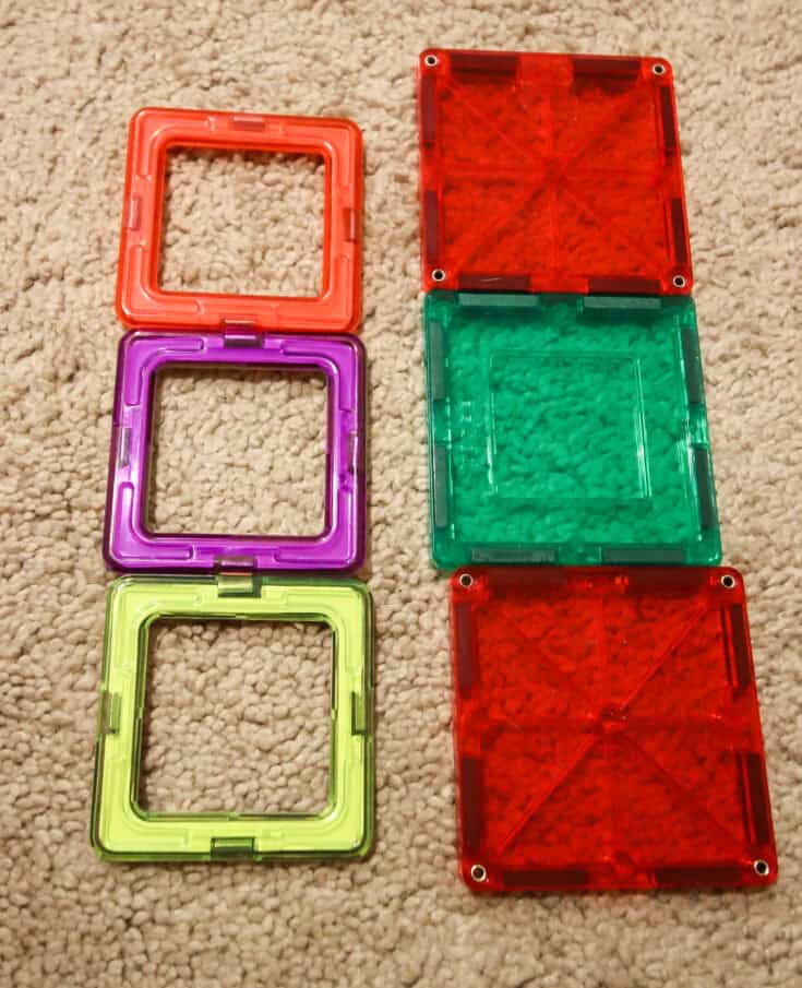 actrinic magnetic tiles