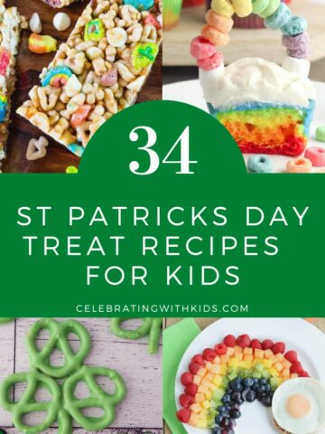 St Patricks Day treat recipe ideas for kids