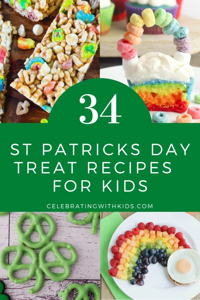 St Patricks Day treat recipe ideas for kids