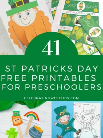 St Patricks Day free printables ideas for kids