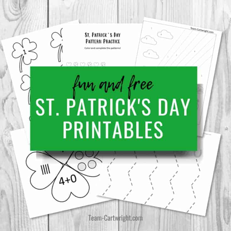 Image for St. Patrick's Day Worksheets for Learning Fun!