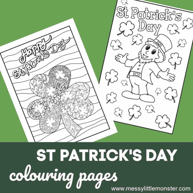 Image for St Patricks Day Colouring Pages