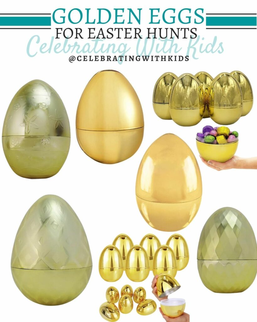 jumbo golden easter eggs