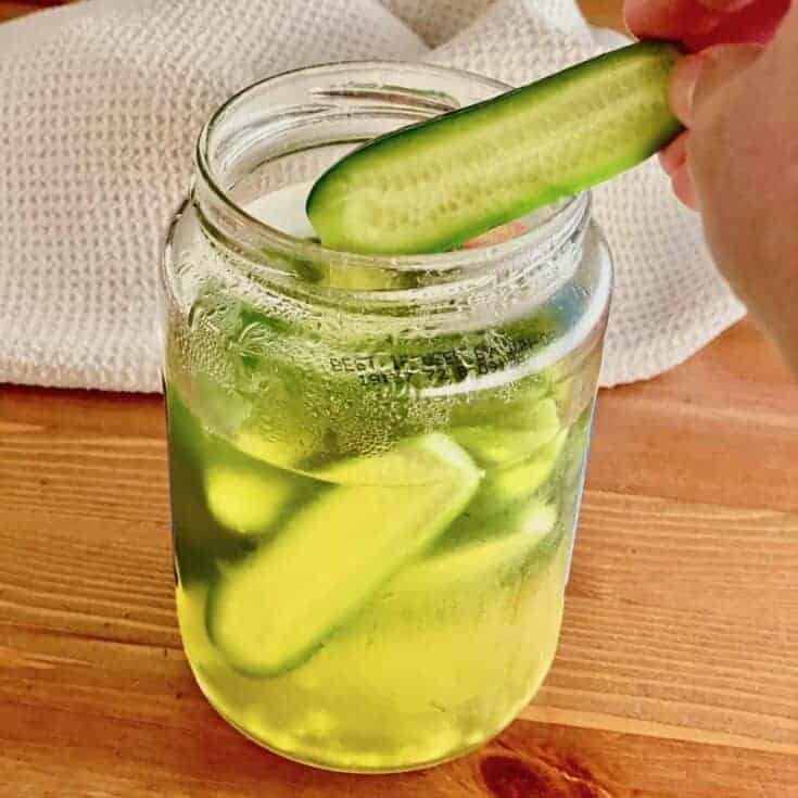 Image for Homemade Pickles with Leftover Pickle Juice