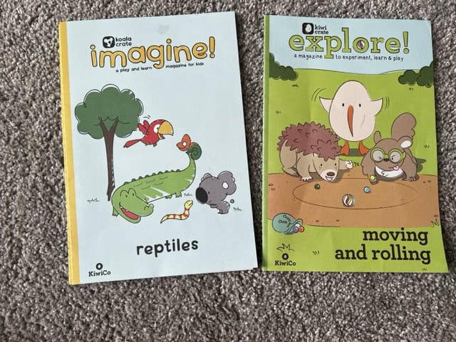 koala kit and kiwi crate magazines