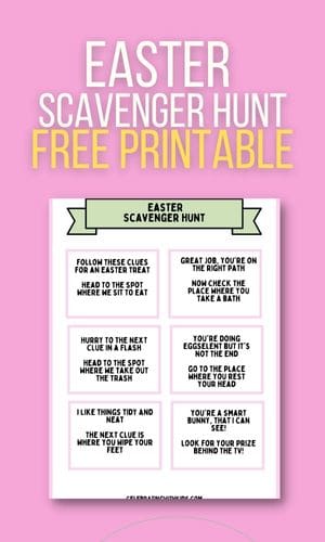 easter scavenger hunt printable opt in (300 × 500 px)