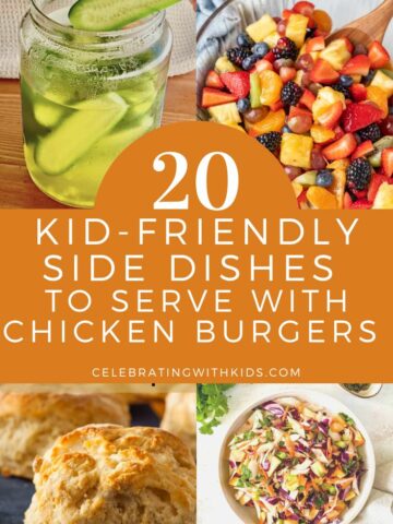 side dishes to serve with chicken burgers for kids