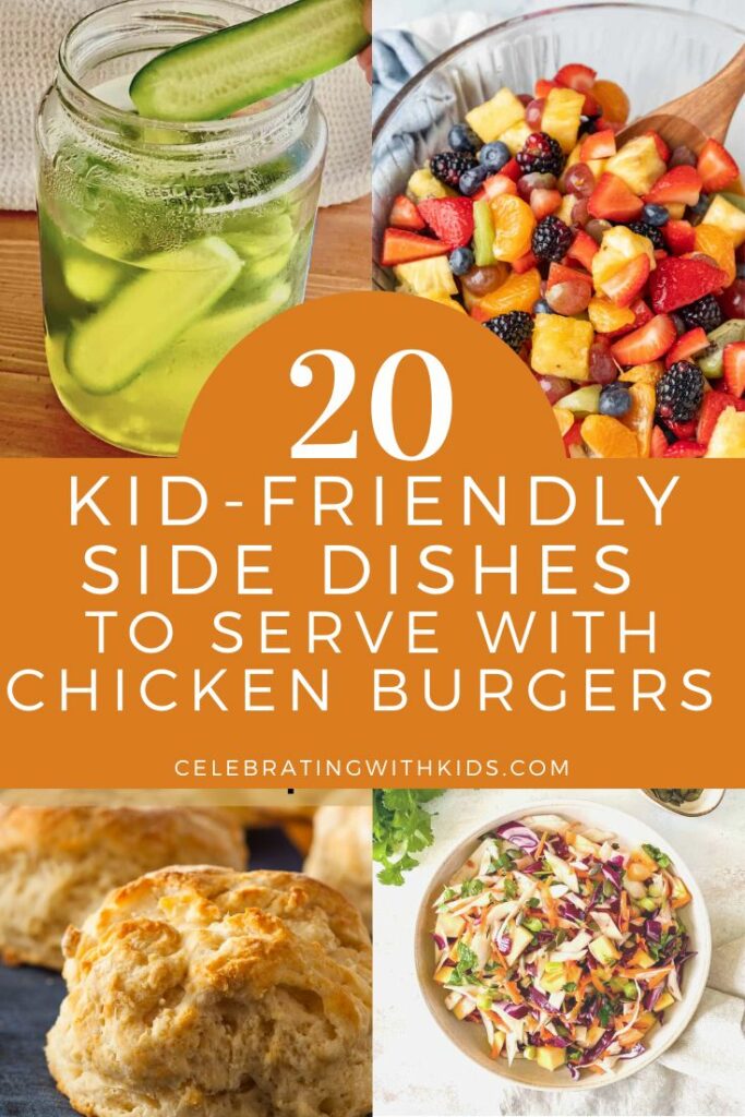 side dishes to serve with chicken burgers for kids