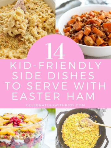 side dishes to serve with easter ham for kids