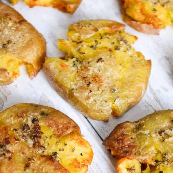 Image for The Best Air Fryer Smashed Potatoes