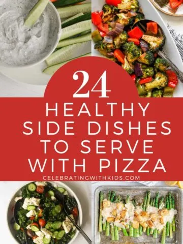 24 healthy side dishes to serve with pizza