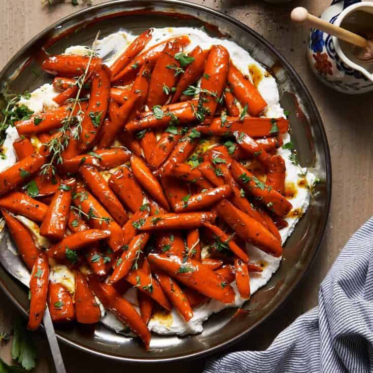 Image for Brown Sugar Honey Glazed Carrots