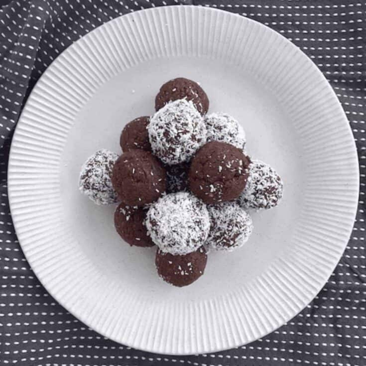 Image for Chocolate And Coconut Bliss Balls