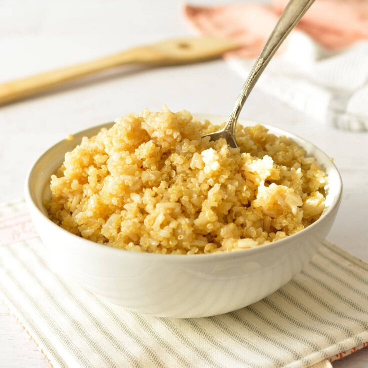 Image for Easy Brown Rice & Quinoa - caramel and cashews