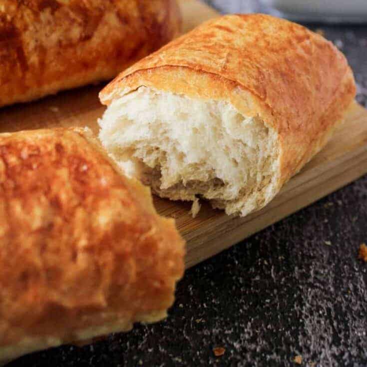 Image for Easy Homemade Baguette Recipe