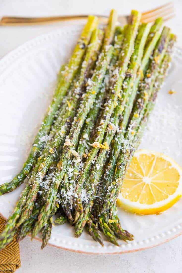 Image for Roasted Asparagus with Parmesan and Lemon