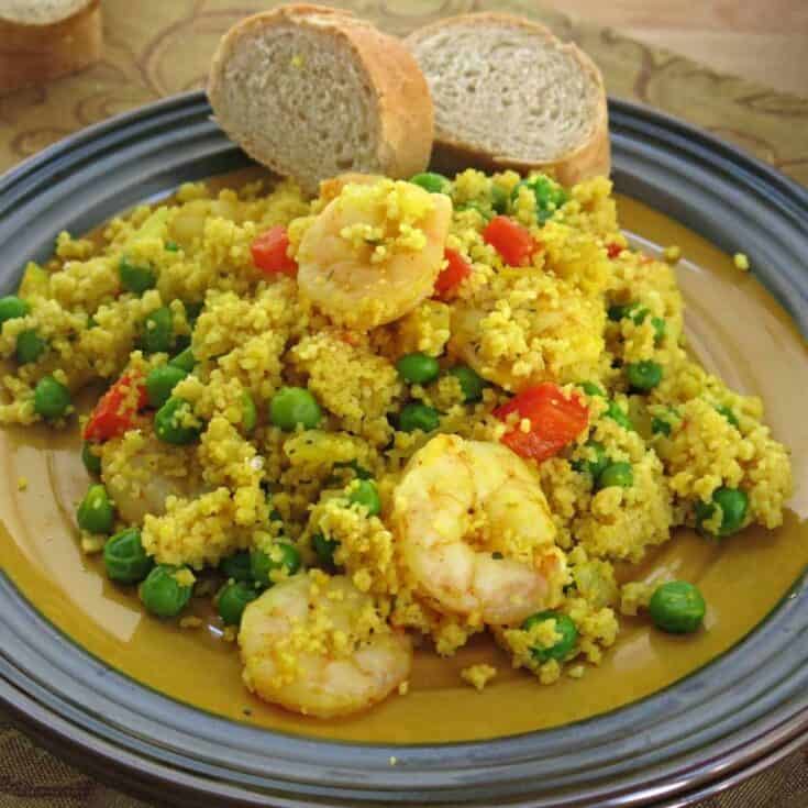 Image for Shrimp Couscous Paella (One Dish Meal)