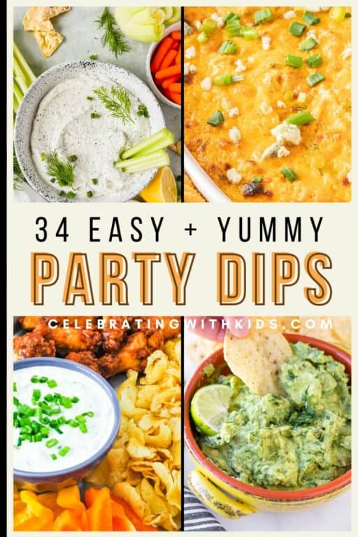 34 Best Dips to Serve with Chips for a Party Celebrating with kids