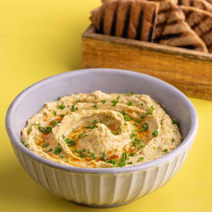 Image for 10-Minute Buffalo Ranch Hummus — Marley's Menu