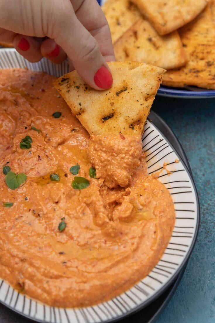 Image for Tyrokafteri (5-Minute Greek Spicy Feta Dip)