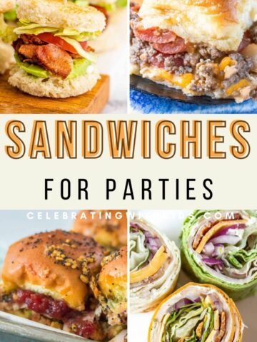 sandwiches for parties