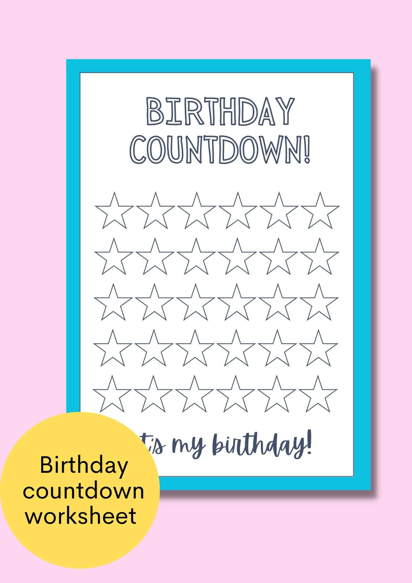 birthday countdown