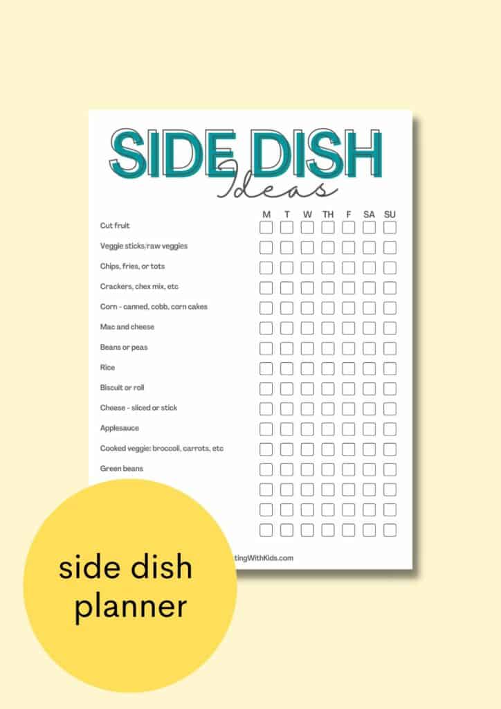 side dish ideas