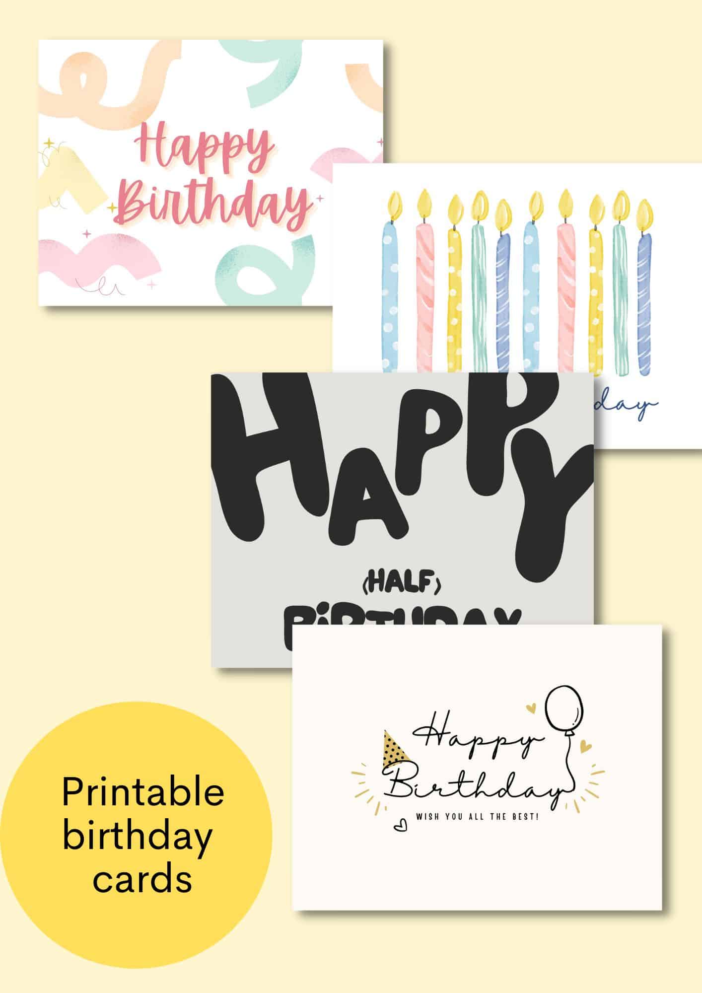 birthday cards
