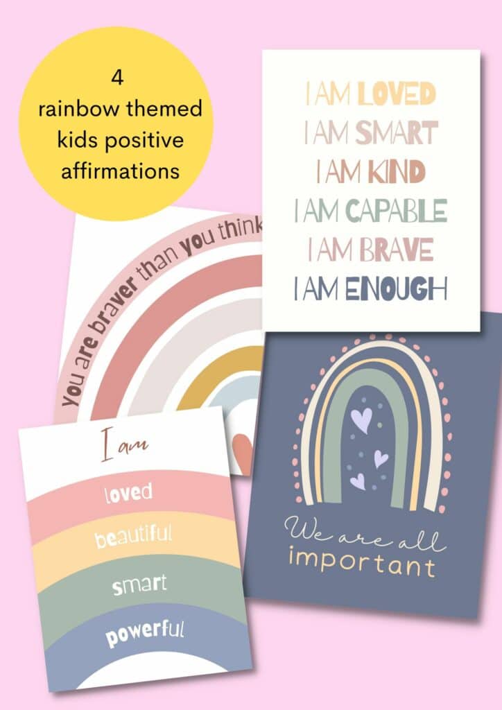 positive affirmation posters