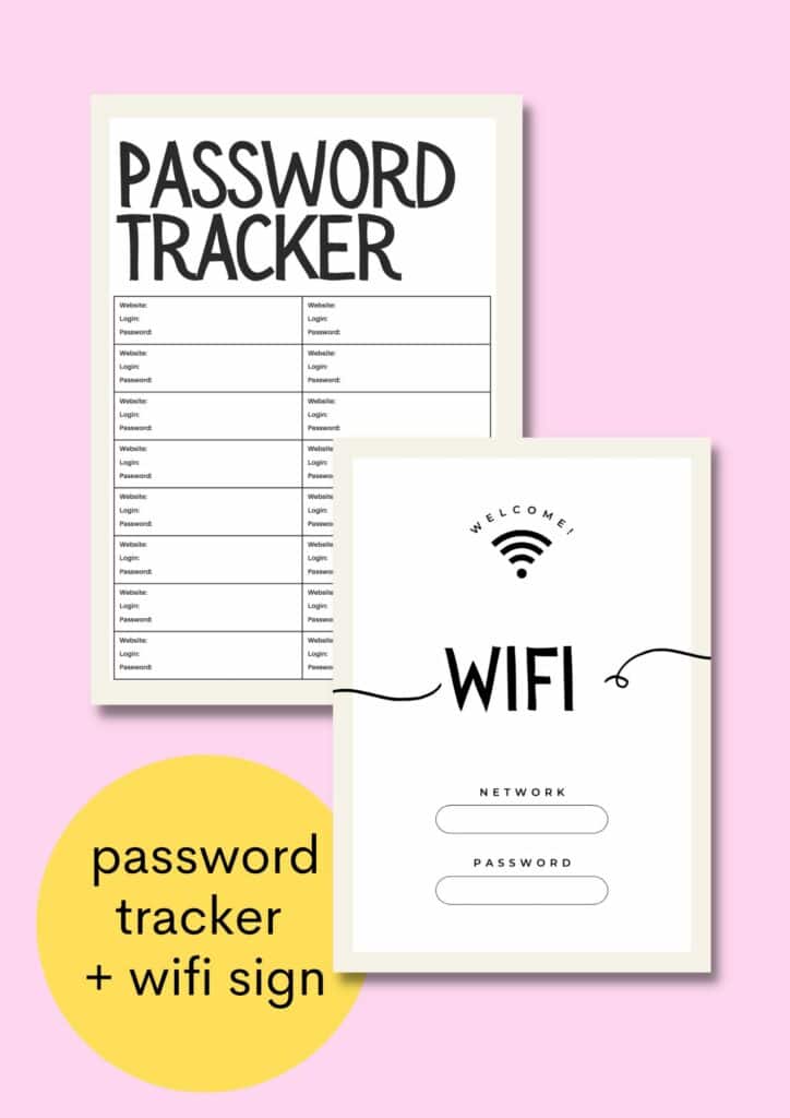 password tracker