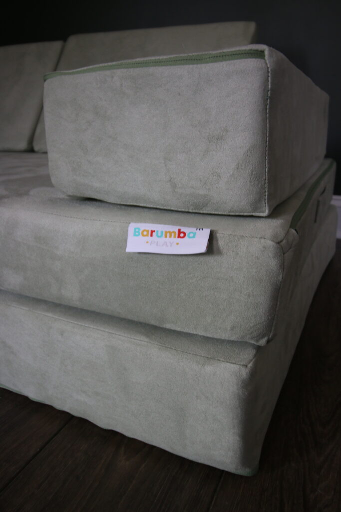 close up of a barumba play couch