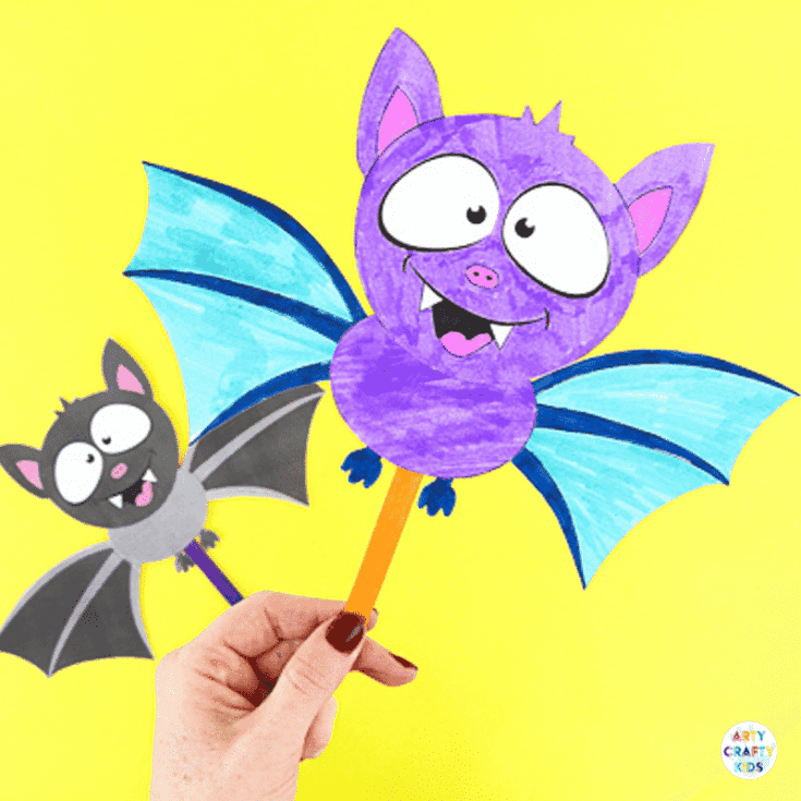Image for Easy Paper Bat Craft
