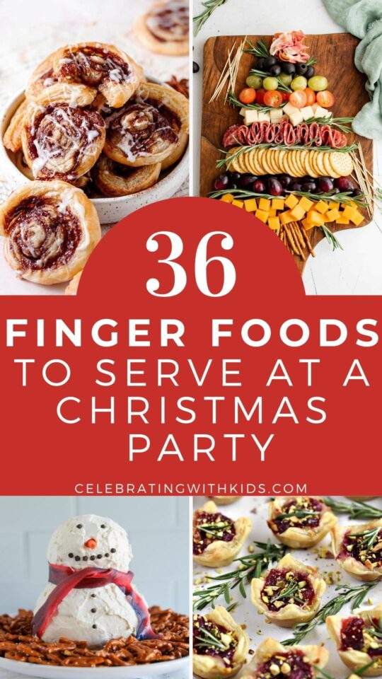 36 best Christmas party finger foods - Celebrating with kids