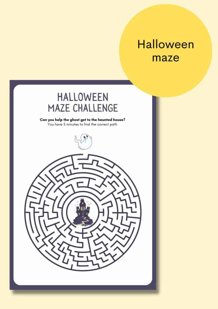 halloween maze