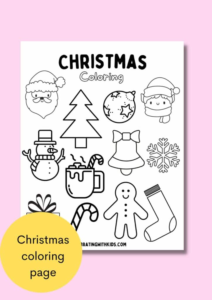 christmas coloring