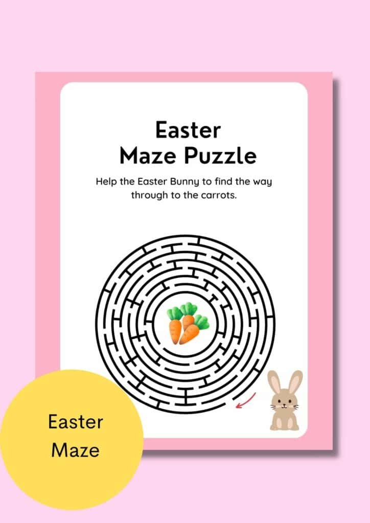 easter maze