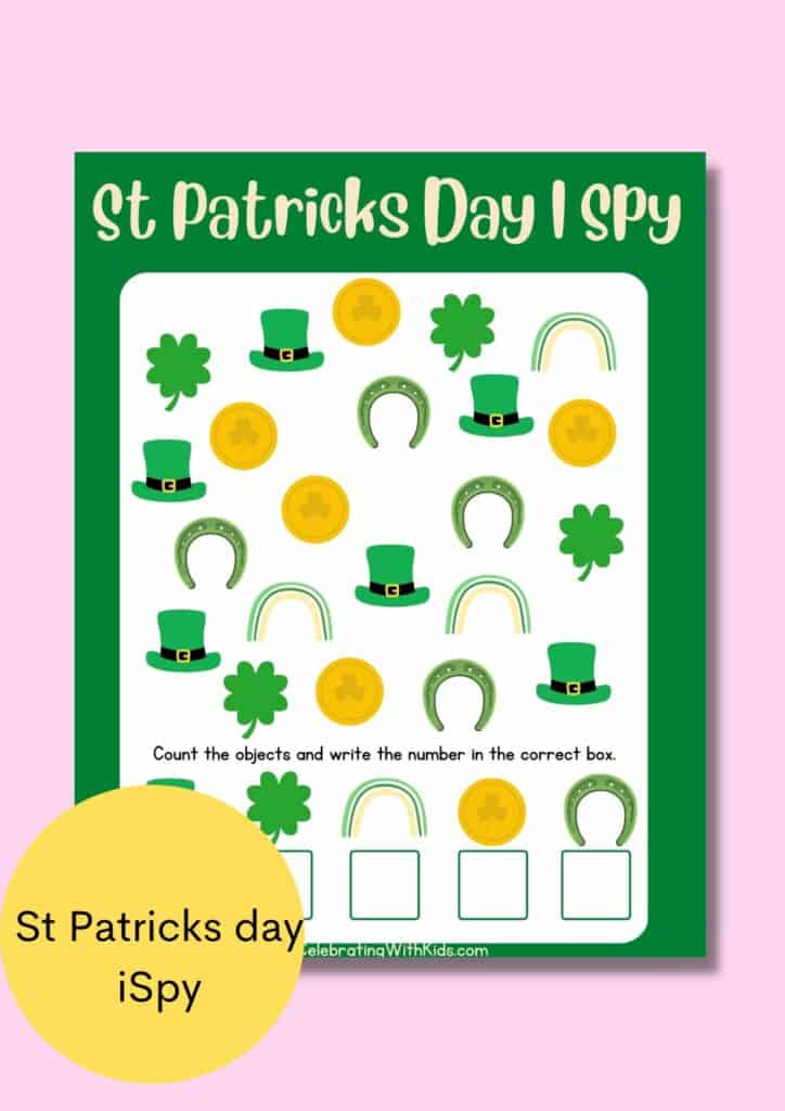 st patricks day ispy