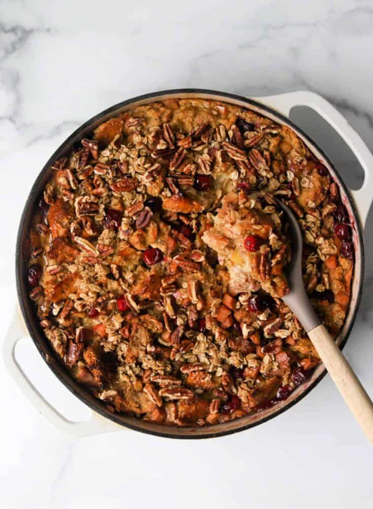 Image for Apple Cranberry Bread Pudding