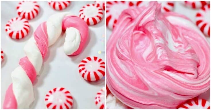 Image for Edible Candy Cane Slime (with Video)