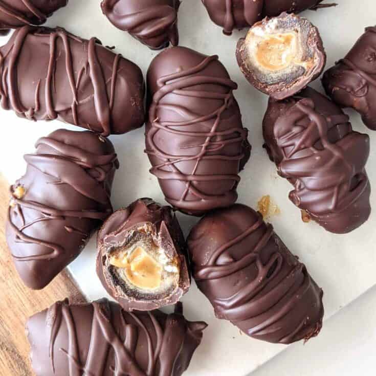 Image for Chocolate Peanut Butter Stuffed Dates