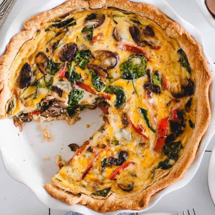 Image for Easy Veggie Quiche