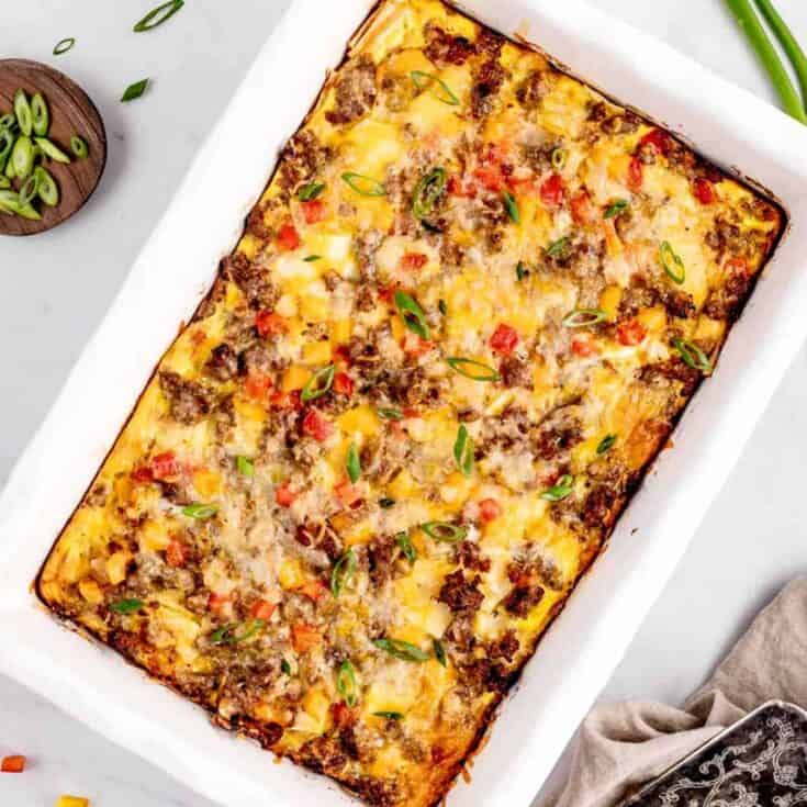 Image for Make Ahead Breakfast Burrito Casserole