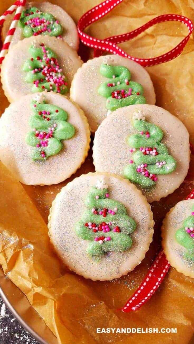 Image for Coconut sugar cookies with sprinkles