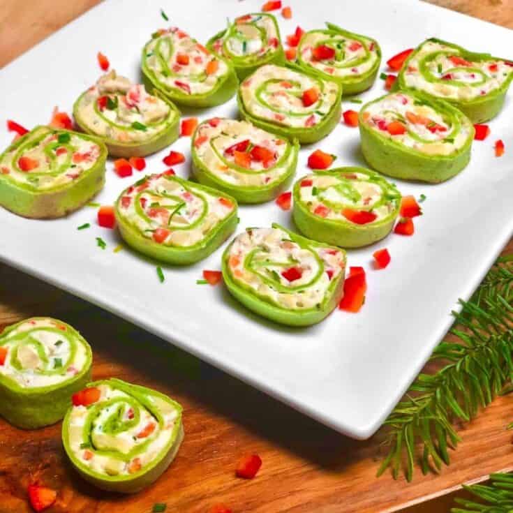 Image for Easy Vegan Fiesta Pinwheels