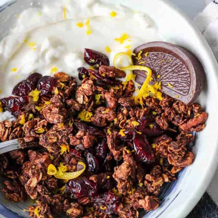 Image for Orange Chocolate Christmas Granola
