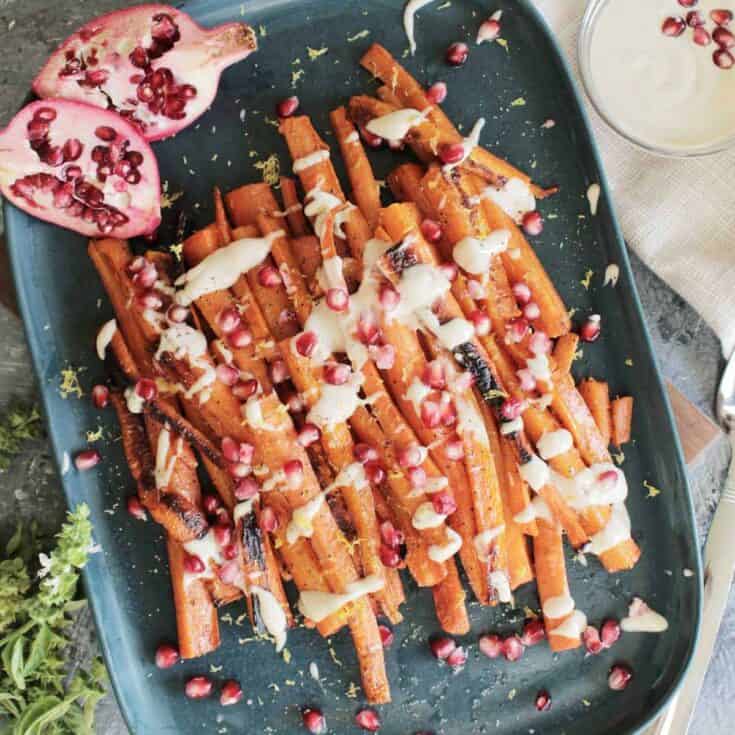 Image for Sweet Maple Pan Roasted Carrots